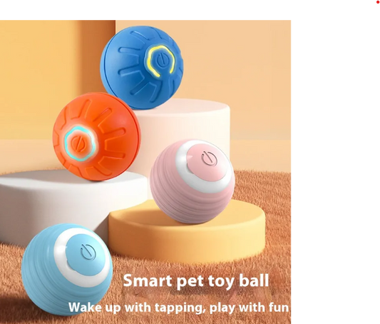 Interactive Smart Dog Toy Ball | Automatic Moving Pet Toy