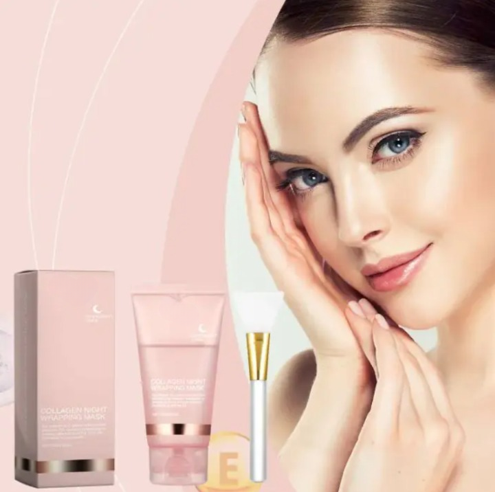 Collagen Peel-Off Face Mask — Deep Hydration & Firming Treatment for Glowing Skin