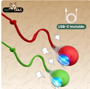 Smart Rolling Pet Ball for Cats | Interactive Toy
