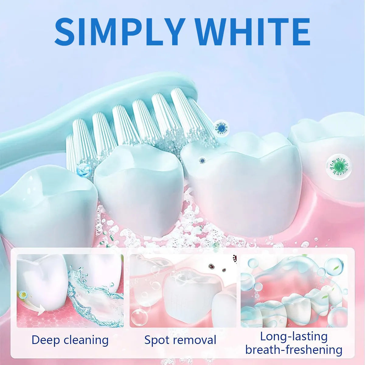 Activated Whitening Powder — Enamel-Safe Stain Remover for a Whiter Smile