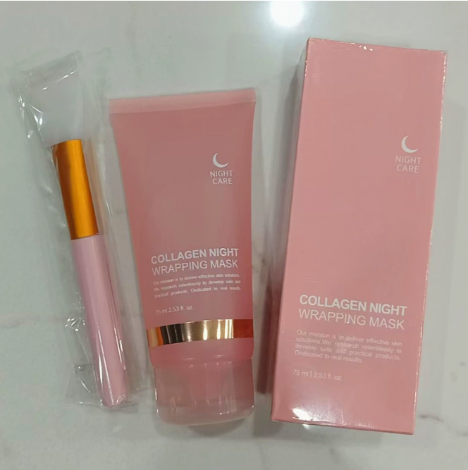 Collagen Peel-Off Face Mask — Deep Hydration & Firming Treatment for Glowing Skin